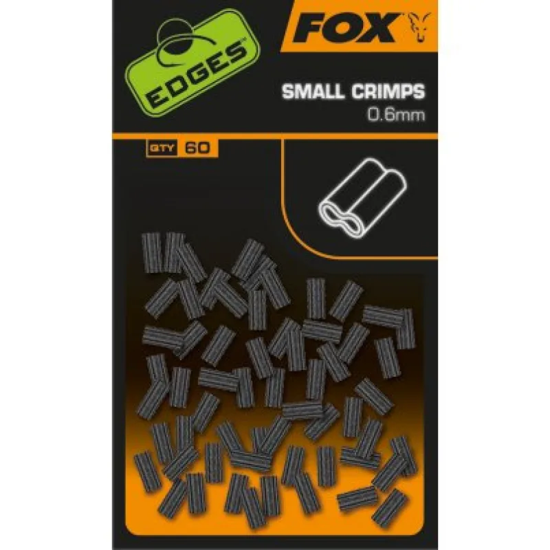 Fox Edges Spojky Small Crimps 0,6mm 60ks