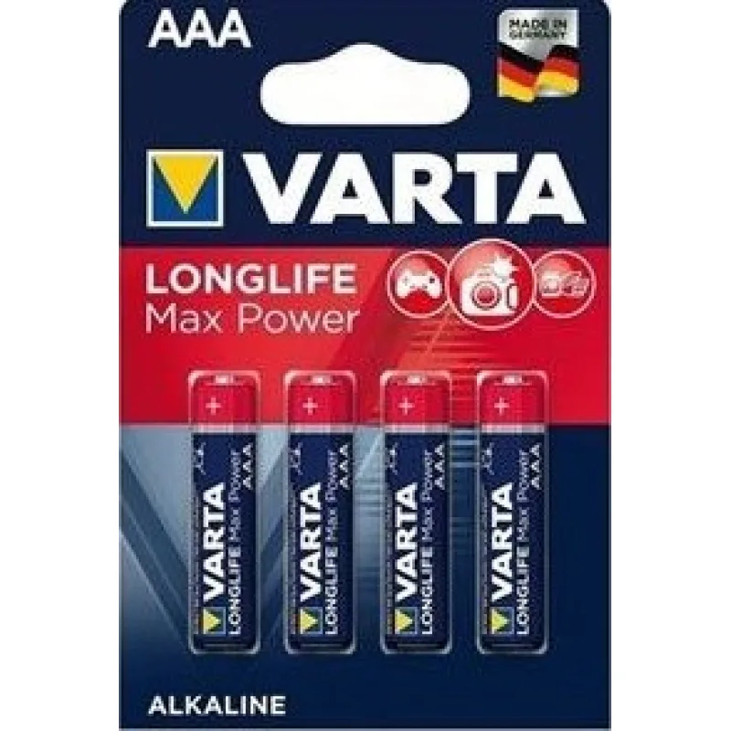 Varta 4703 4xAAA Max Power Longlife batérie
