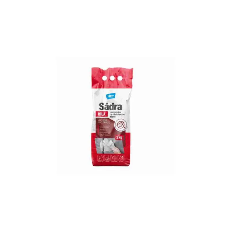 Sádra bílá 3kg