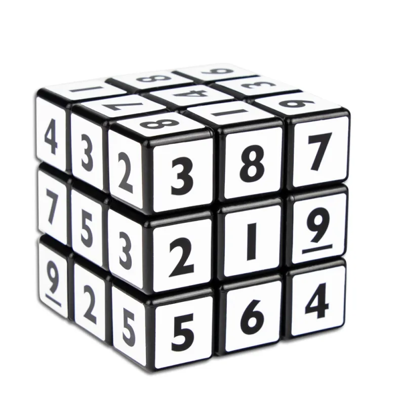 Sudoku kostka, Bílá