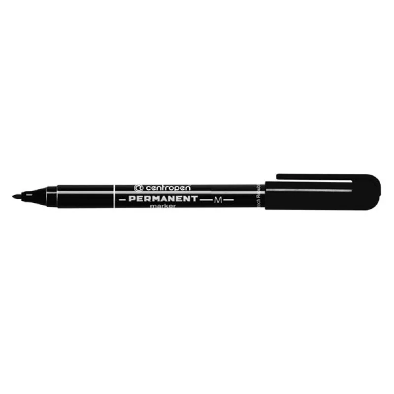 Centropen, marker 2846, černý, 10ks, 1mm, alkoholová báze, cena za 1ks