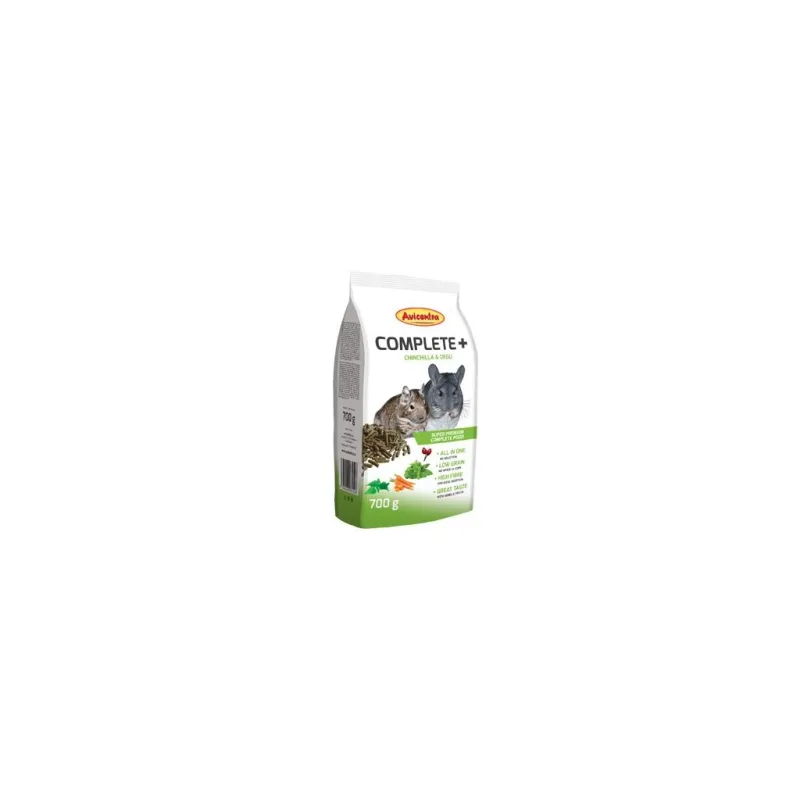 Avicentra COMPLETE+ činčila, osmák 700g