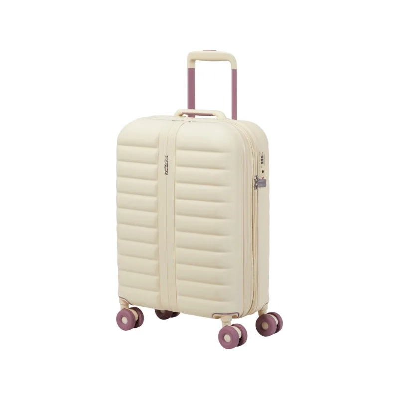 American Tourister Neovibe cestovní kufr 55cm, rozšiřitelný, béžová (Summer Sand), 37/43L