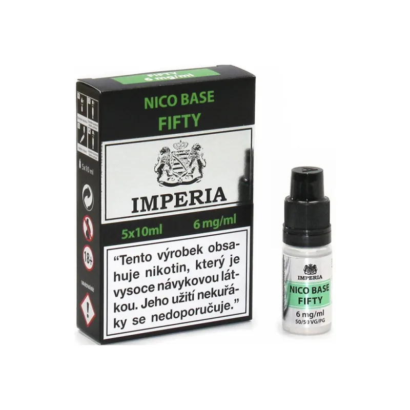 Báze Imperia PG/VG (50/50) 5x10ml, 6mg