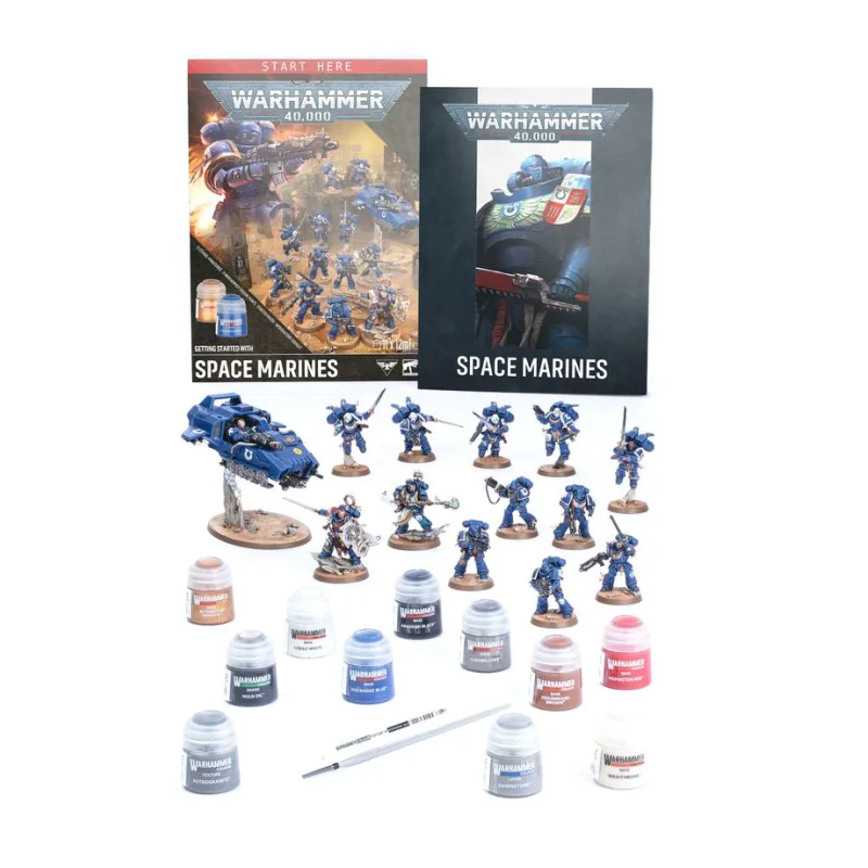 Warhammer 40,000 Getting Started with Space Marines (English)