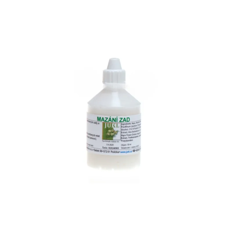 MAZÁNÍ ZAD 50 ml JUKL