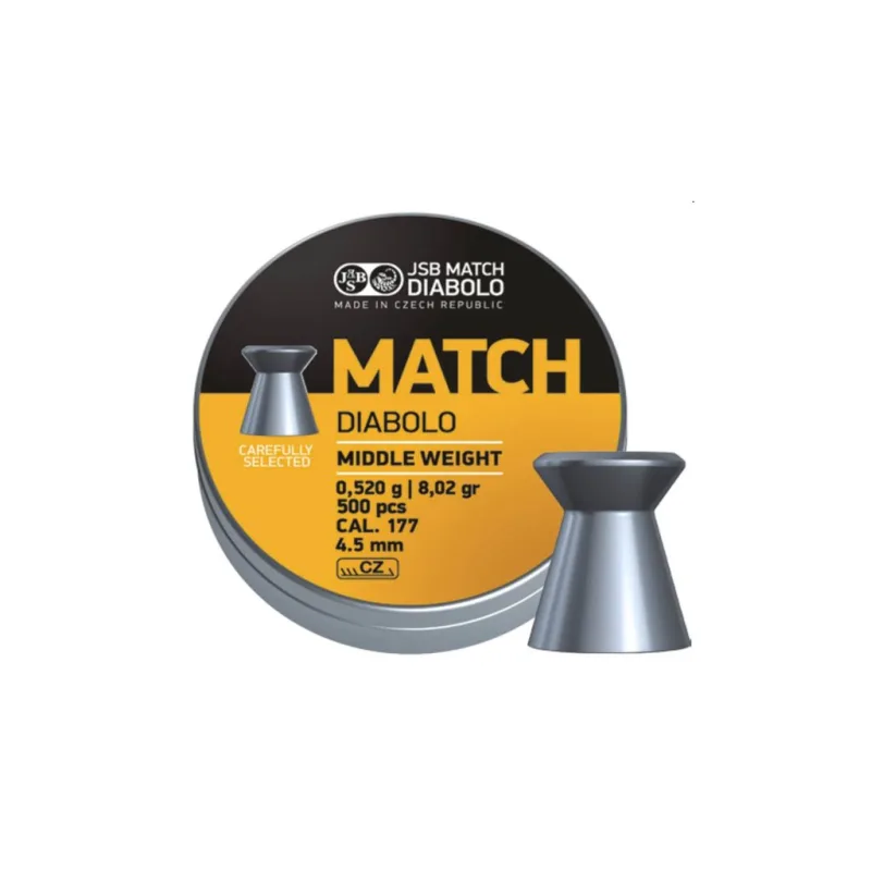 Diabolo JSB Match pro pušku 4,50mm 500ks