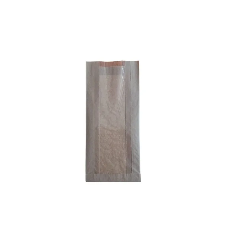 Papierové vrecko s okienkom 9cm 15+7x33cm 1000 ks
