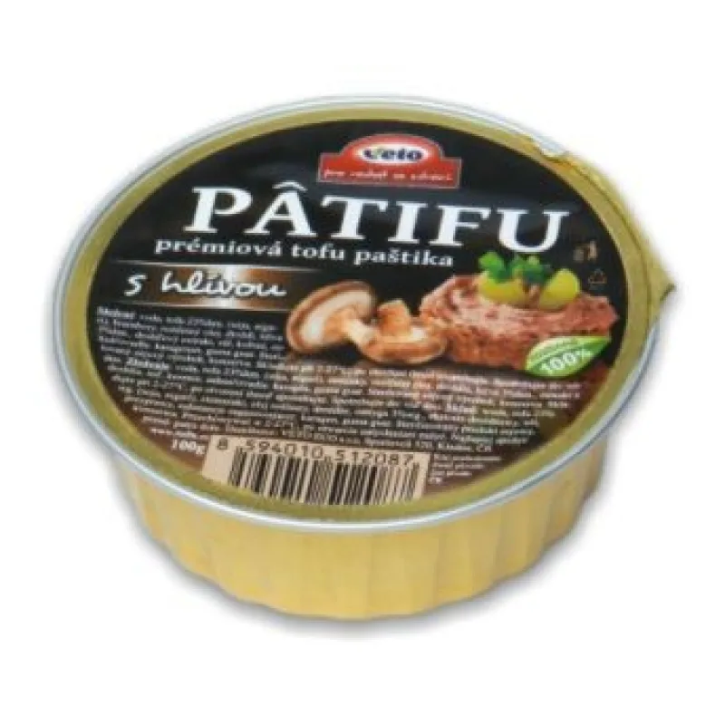 Veto Eco Paštéta PATIFU s hlivou 100 g