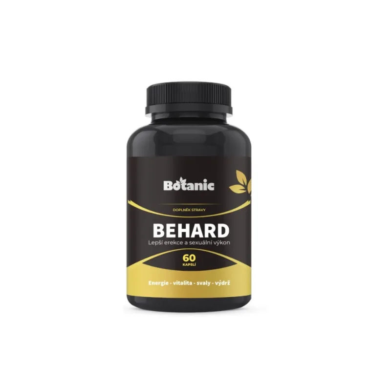 BEHARD - erekce a sexuální výkon 60 kaps. BOTANIC