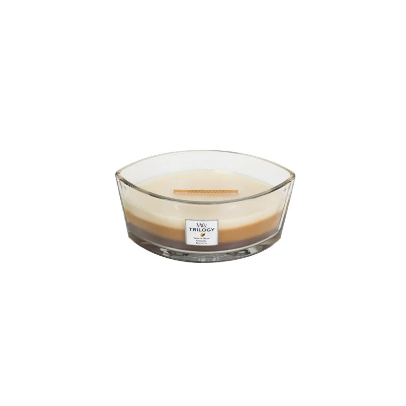 Svíčka Trilogy WoodWick Dezert v kavárně 453,6 g