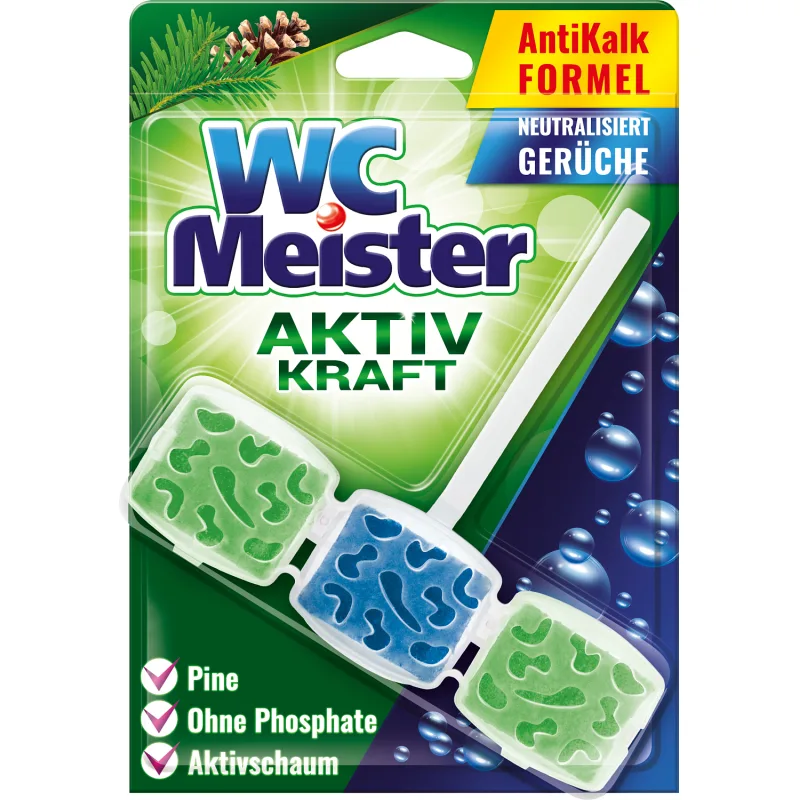 WC Meister Aktiv Kraft vôňa lesa WC blok, 45 g