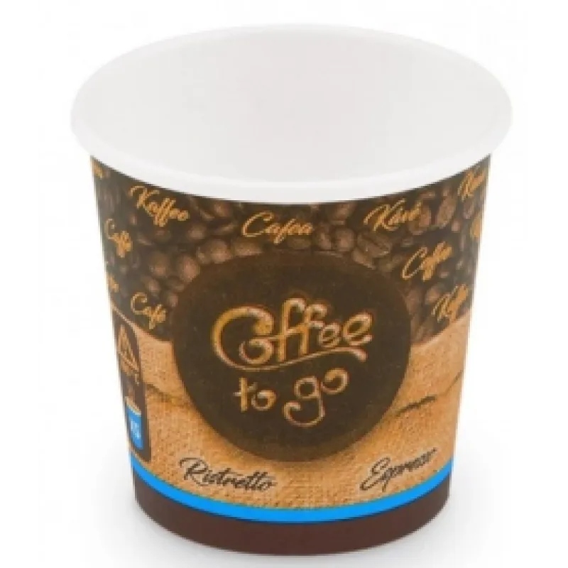 Wimex papierový pohár coffee to go XS 110 ml/4oz 50 ks