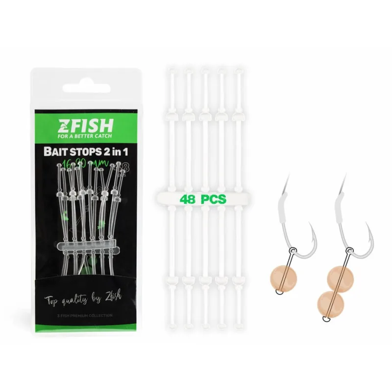 ZFISH Zarážka Silicone Boilie Stops 16-30mm