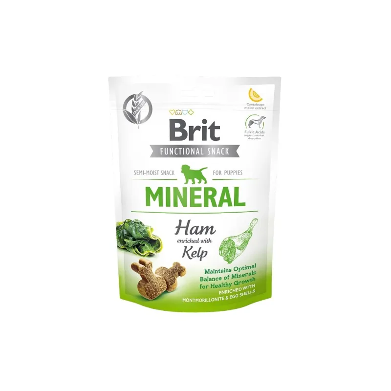 Brit Care Dog Functional Snack Mineral Ham Puppies150g