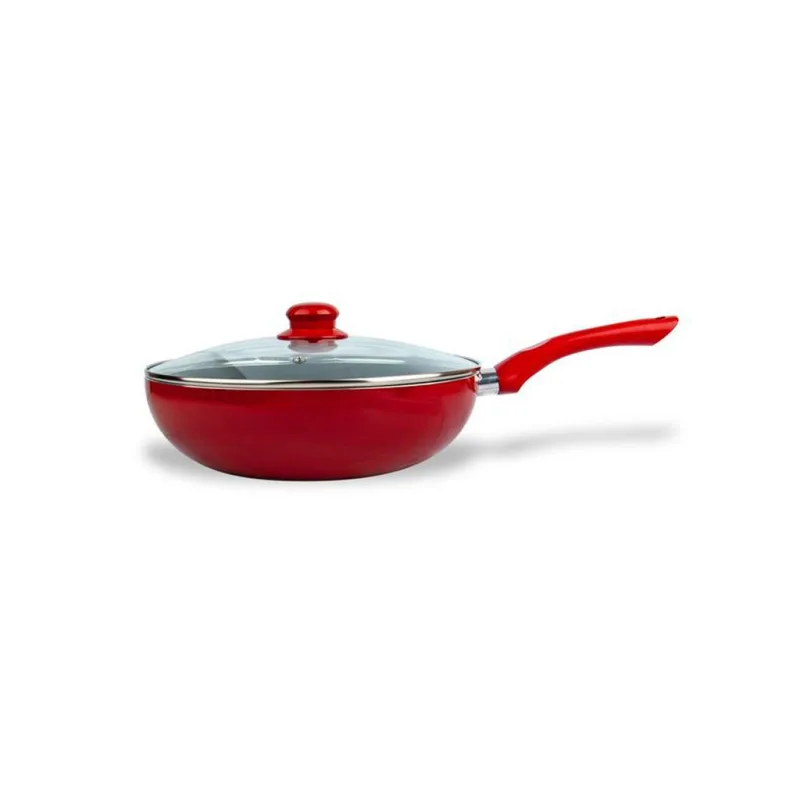 PÁNEV WOK S POKLIČKOU"KITCHISIMO"28CM,INDUKČNÍ DNO