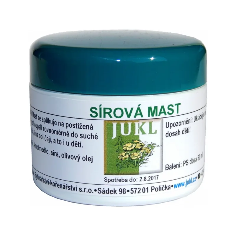 JUKL Sírová masť 50 ml
