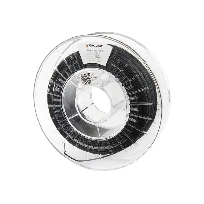 Spectrum PA6 CF15 1,75 mm 0,75 kg 1.75mm, 0.75kg, BLACK | Majkl3D.sk