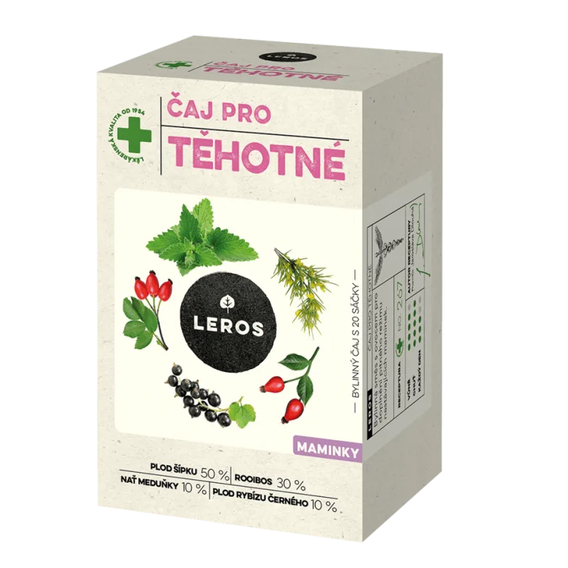 LEROS ČAJ PRE TEHOTNÉ ŽENY nálevové vrecká 20 x 2 g