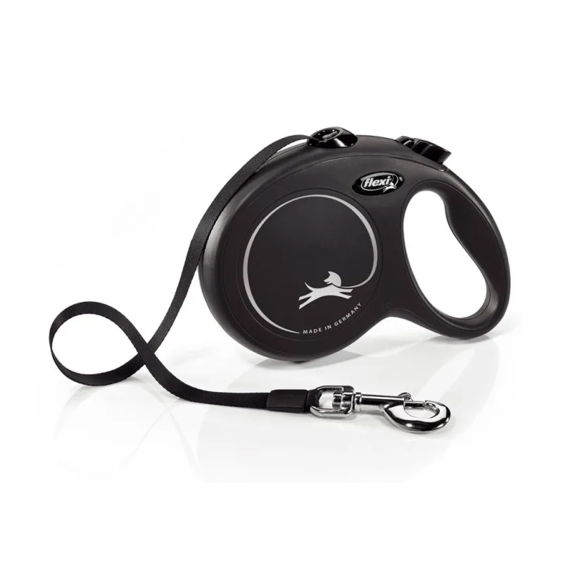 Vodítko Flexi Classic L 5m (max 50kg) pásek černá