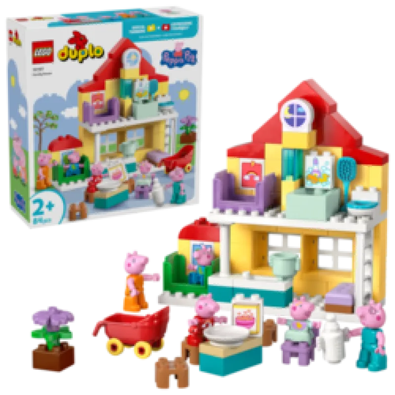 LEGO® DUPLO® Prasátko Peppa 10467 Rodinný dům
