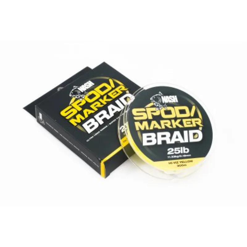 Nash Spod and Marker Braid Viz Yellow 0,25mm 300m
