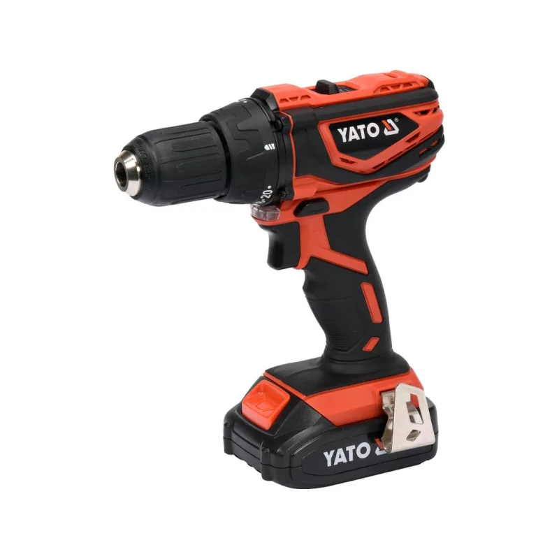 Vrtačka AKU MABUCHI 18V LI-ION, 440-1650 ot/min, kufr