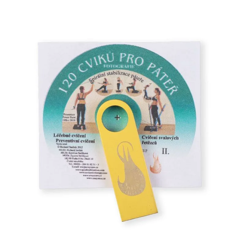 MUDr. Smíšek SM Systém - 120 cviků pro páteř (USB flash disk)