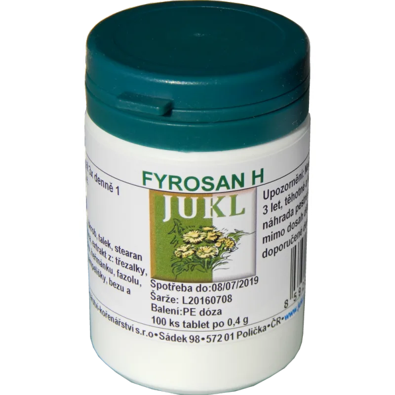JUKL tablety Fyrosan H