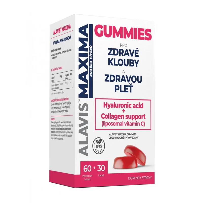 ALAVIS MAXIMA Gummies 60 tabliet + 30 kapsúl