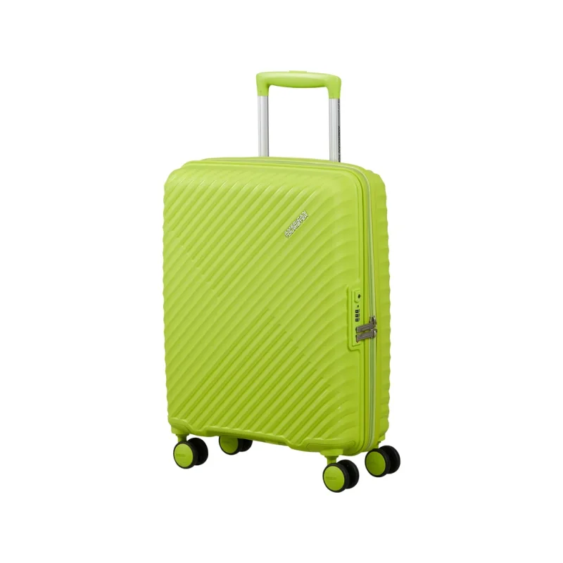 American Tourister Diablast cestovní kufr 55cm, zelená (Hyper Lime), 35L