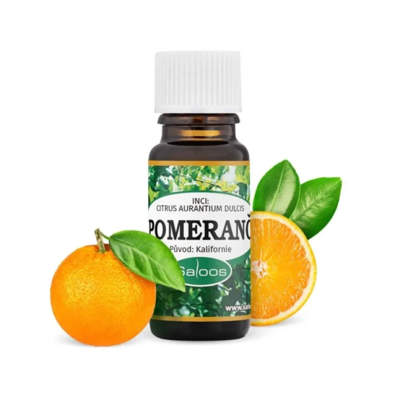Pomaranč éterický olej 10ml Saloos
