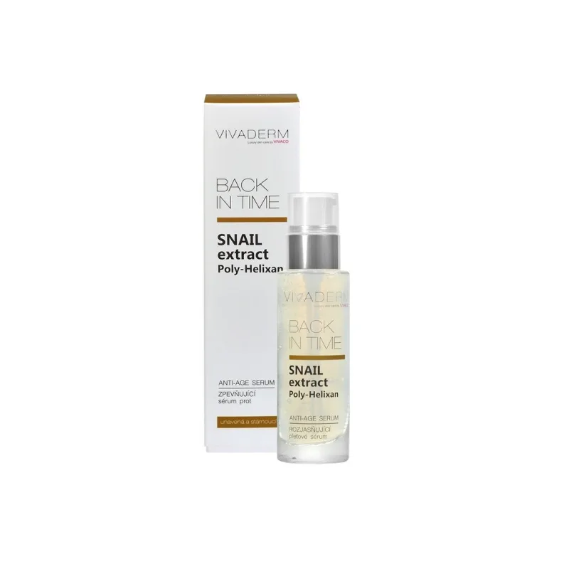 Rozjasňujúce pleťové sérum SNAIL extract BACK IN TIME 30 ml