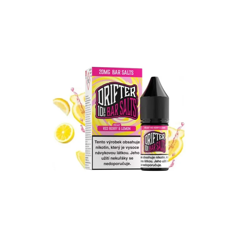 Liquid Drifter Bar Salts Red Berry & Lemon 10ml - 20mg