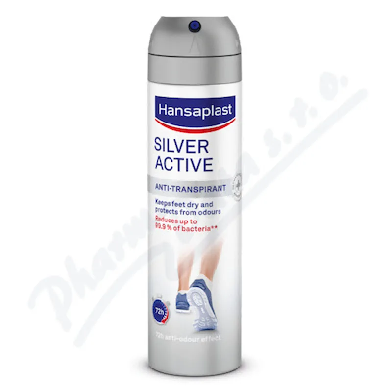 HANSAPLAST Silver active sprej na nohy 150 ml