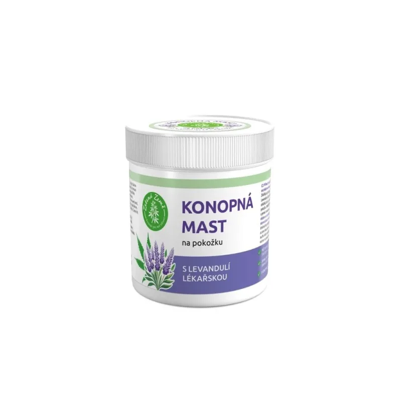 Konopná masť s levanduľou 100 ml