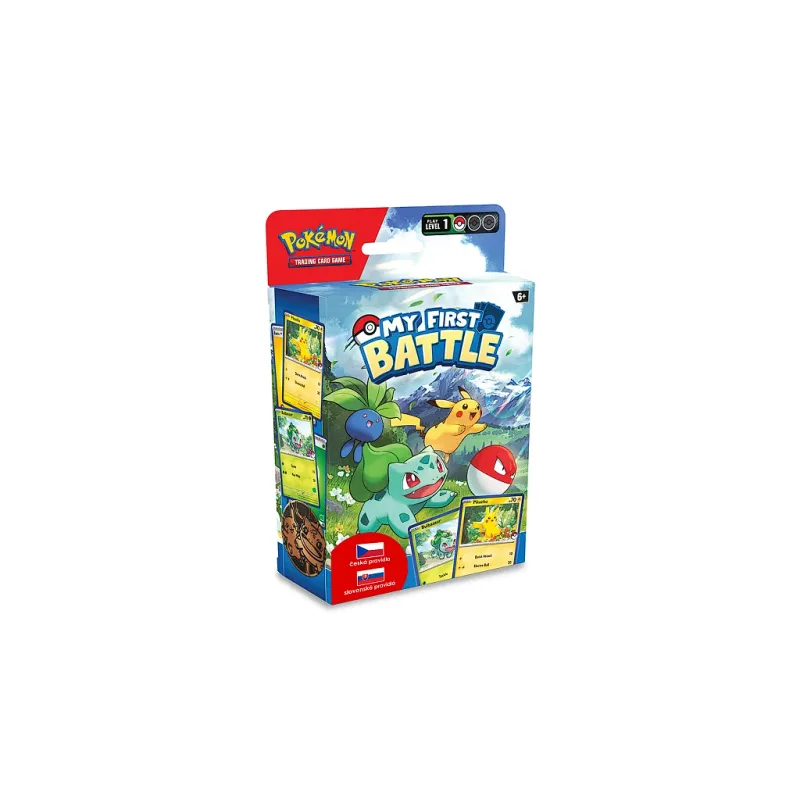 Pokémon TCG: My First Battle CZ/SK Bulbasaur vs Pikachu