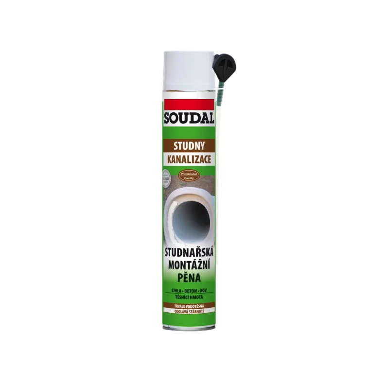 SOUDAL Studnařská montážní pěna 750ml, trubičková
