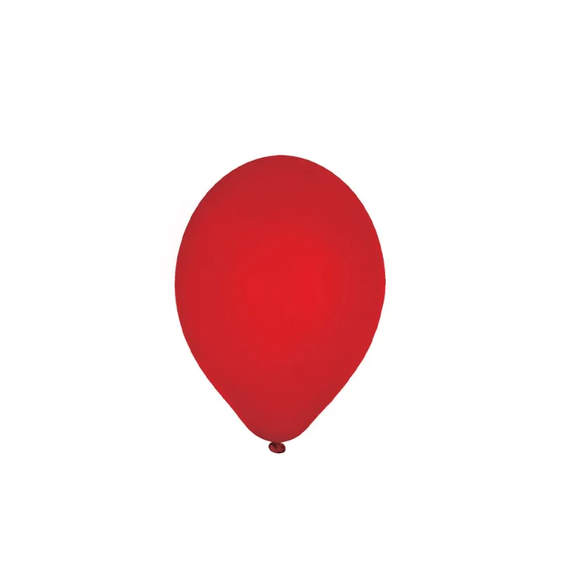 Balón M 25 cm, červený /10 ks/