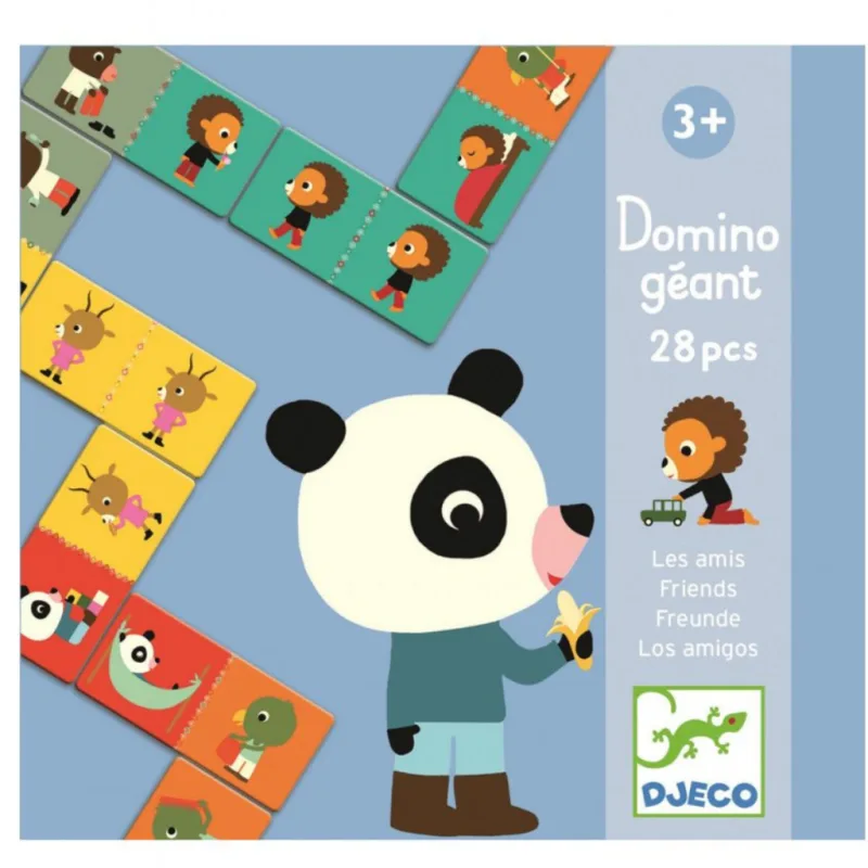 DJECO Domino kamarádská zvířatka | Matyhračky.cz