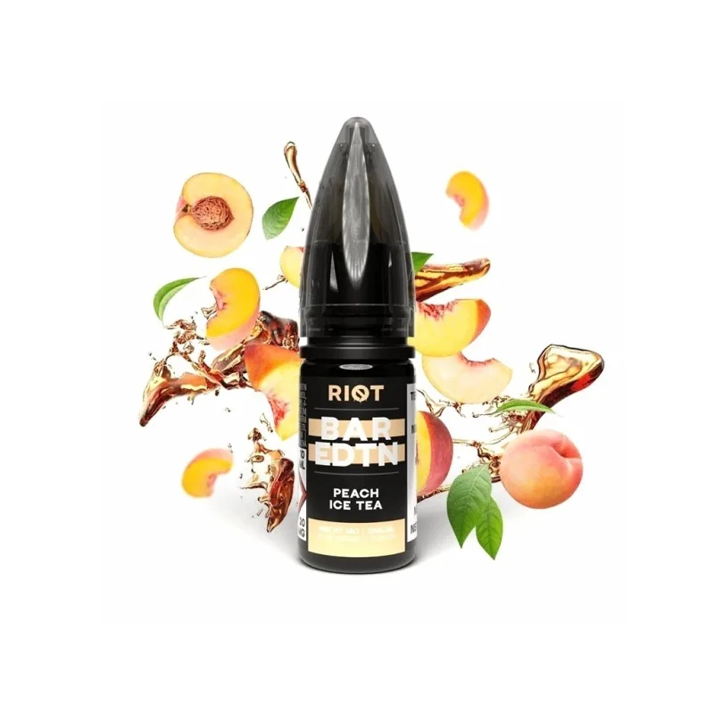 Riot BAR EDTN - Salt e-liquid - Peach ICE - 10ml - 20mg