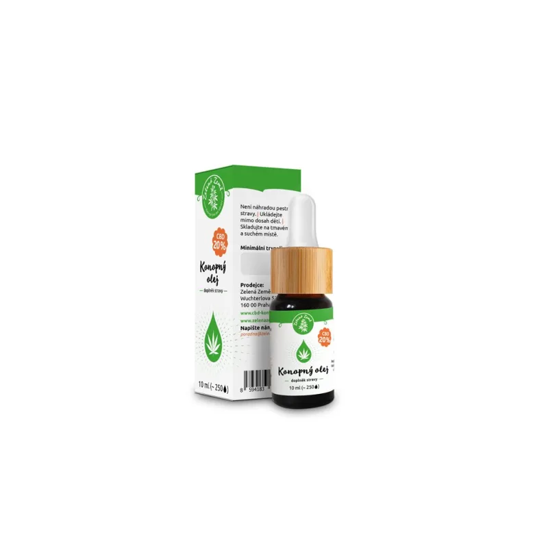 CBD kvapky 20%, 10 ml