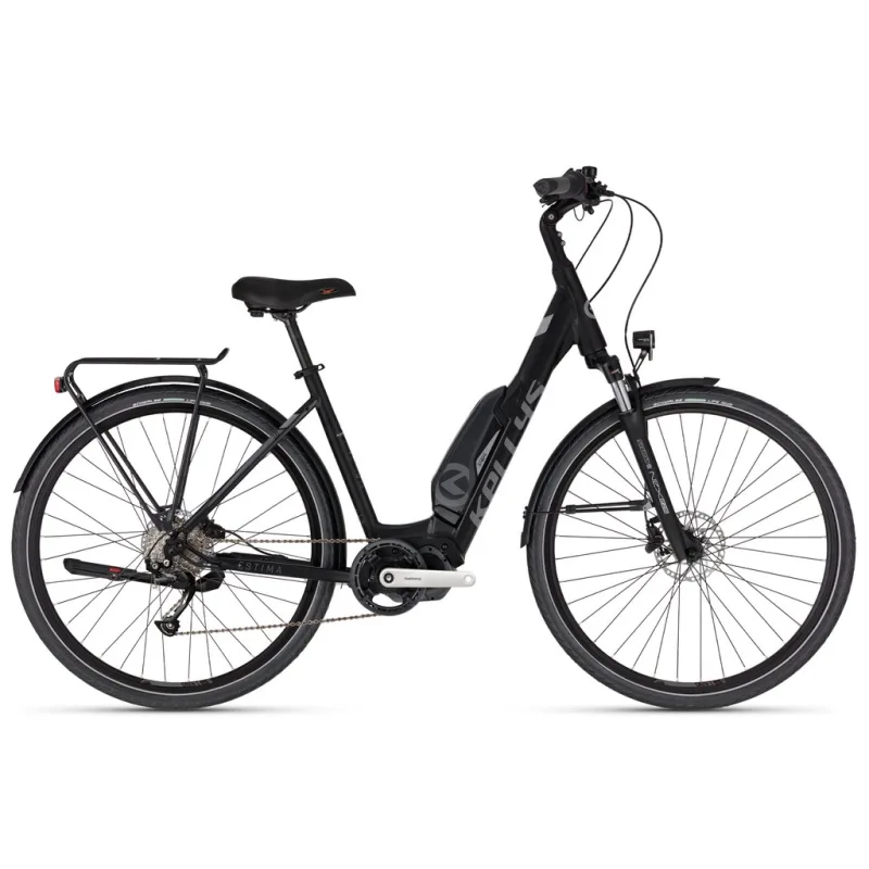 Městské elektrokolo KELLYS Estima 10 Black 504Wh