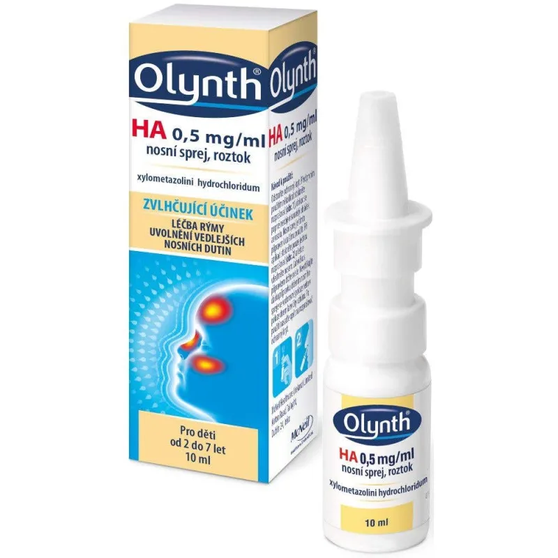 Olynth Nosný sprej HA 0.5mg/ml roztok 10ml