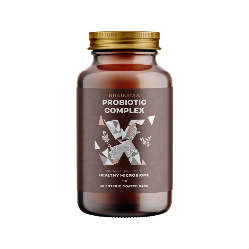 PROBIOTIC COMPLEX - Probiotika 60 enterosolventních kapslí BRAINMAX