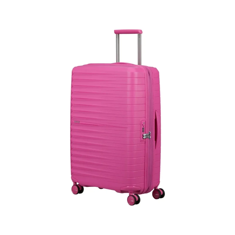 American Tourister FastForward Spinner 68m Růžová Electric Fuchsia rozšiřitelný