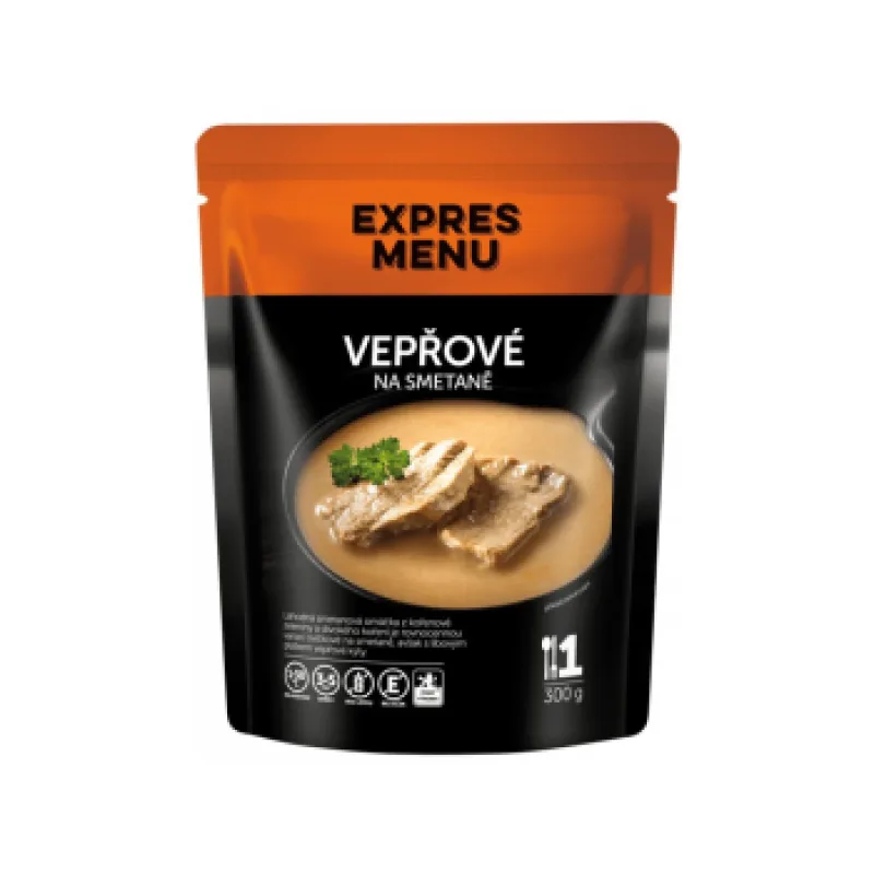 Vepřové na smetaně EXPRES MENU, 1 porce, 300 g