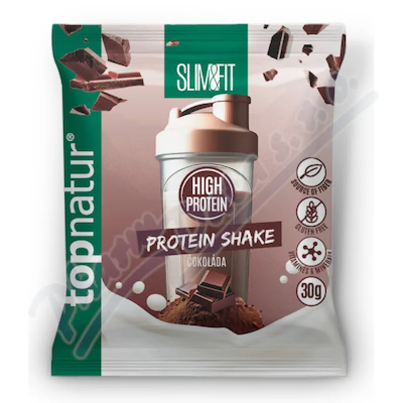 Topnatur SLIM&amp;FIT Protein Shake čokoláda 30g