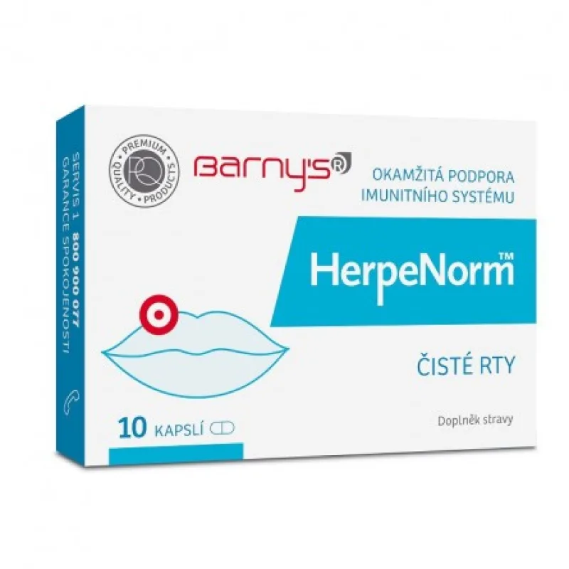 Barnys HerpeNorm 10 kapslí