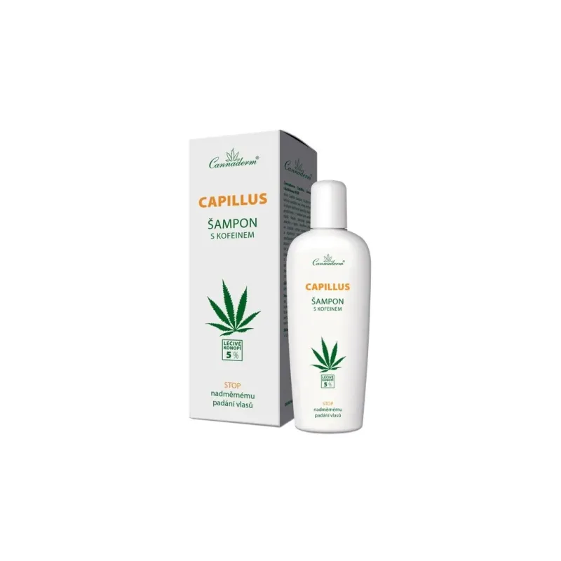 CAPILLUS Šampon s kofeinem 150 ml CANNADERM